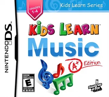 Kids Learn Music - A+ Edition (USA) (NDSi Enhanced) box cover front